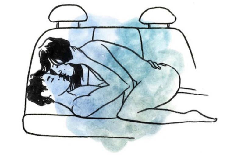 Sex position for in the car