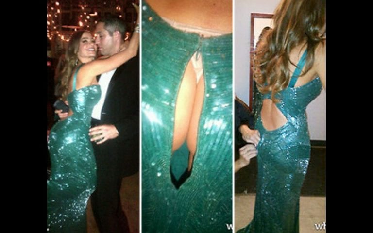 Sofia Vergara S Very Unfortunate Wardrobe Malfunction The Frisky