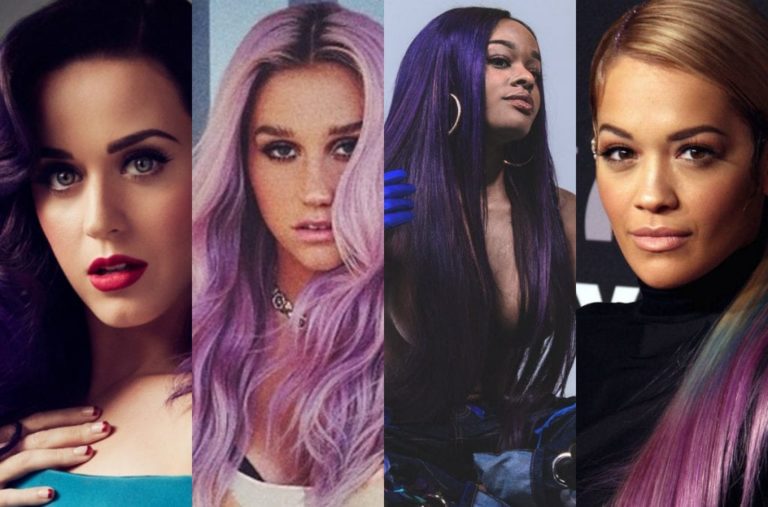 11 Celebs Who’ve Jumped On The Purple Hair Trend