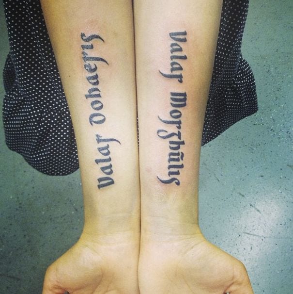 30 Amazing Game Of Thrones Tattoos  The Frisky