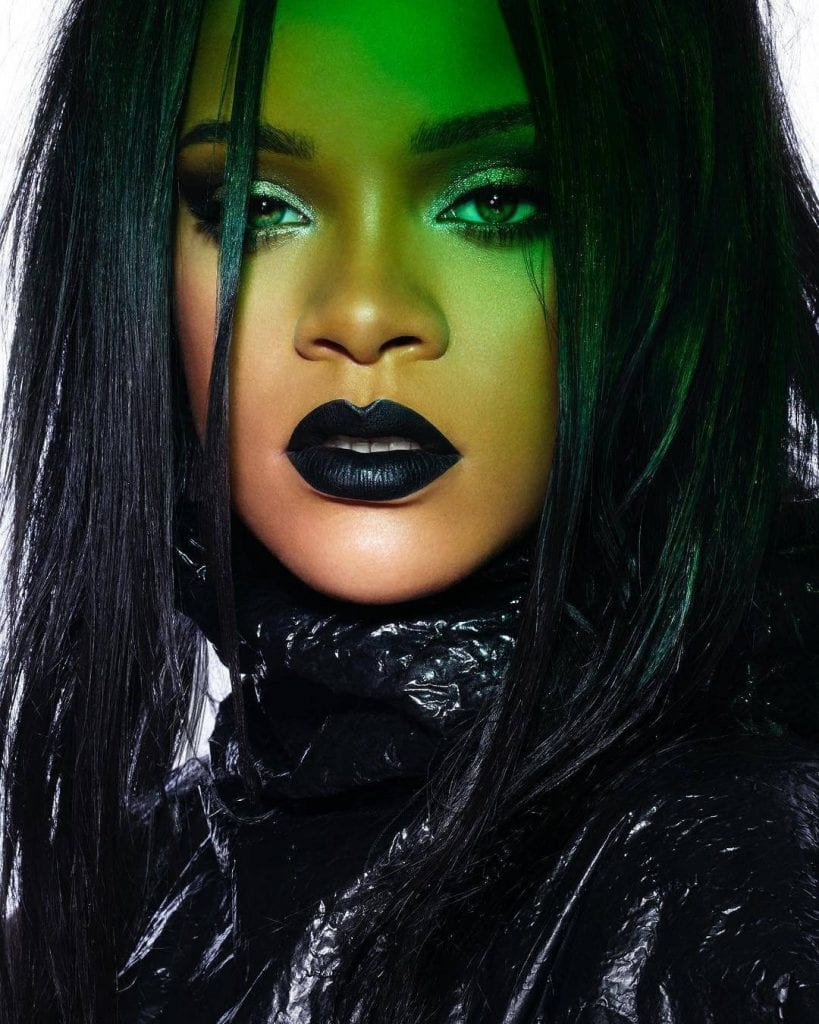 Rihanna Might Have Made Up a New Trend of Black Lipsticks! - The Frisky