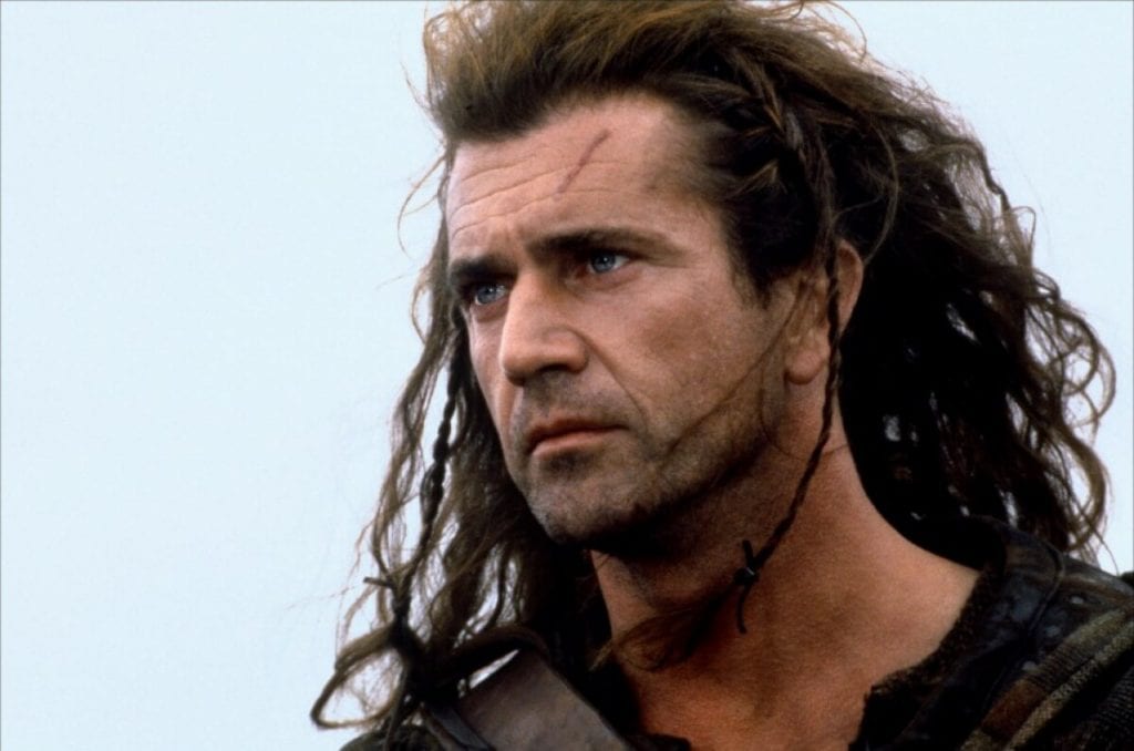 Mel Gibson's Blonde Hair in "Braveheart" - wide 3