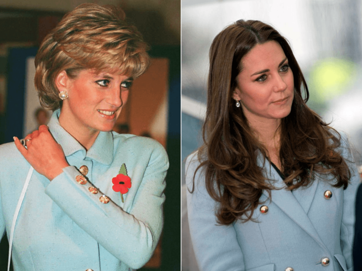 Kate Middleton pays tribute to Princess Diana with her stylish outfits ...