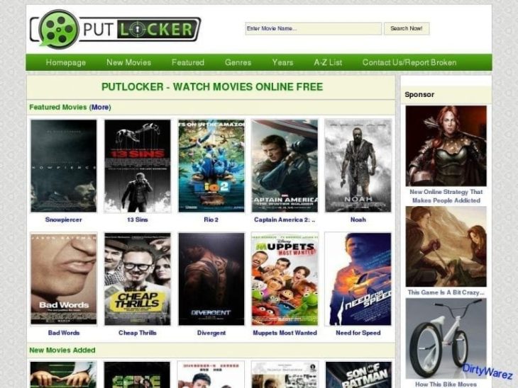 putlockers movies free download