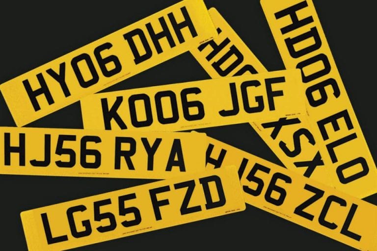 The History Of Number Plates The Frisky