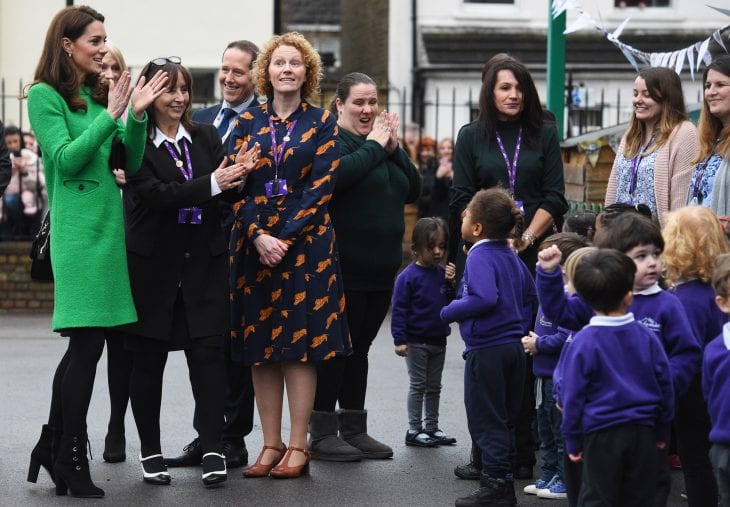 Duchess of Cambridge visits London schools