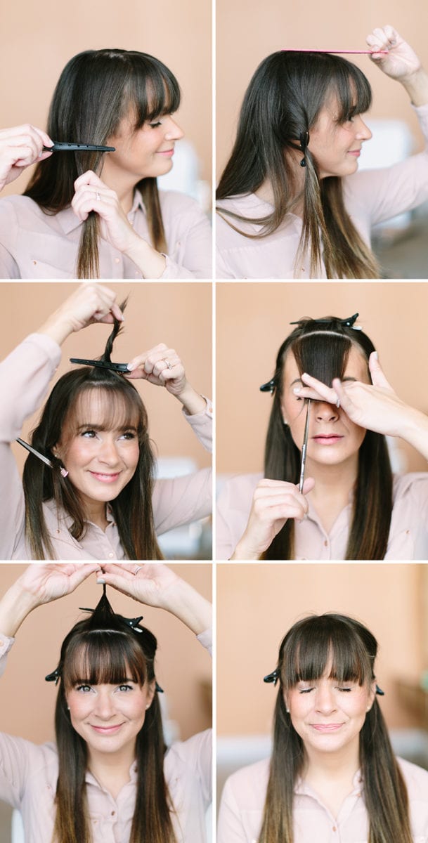 Beauty How To 2024 Cut Your Own Bangs If You Dare The Frisky