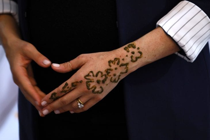 The meaning of Meghan Markle's henna tattoo - The Frisky