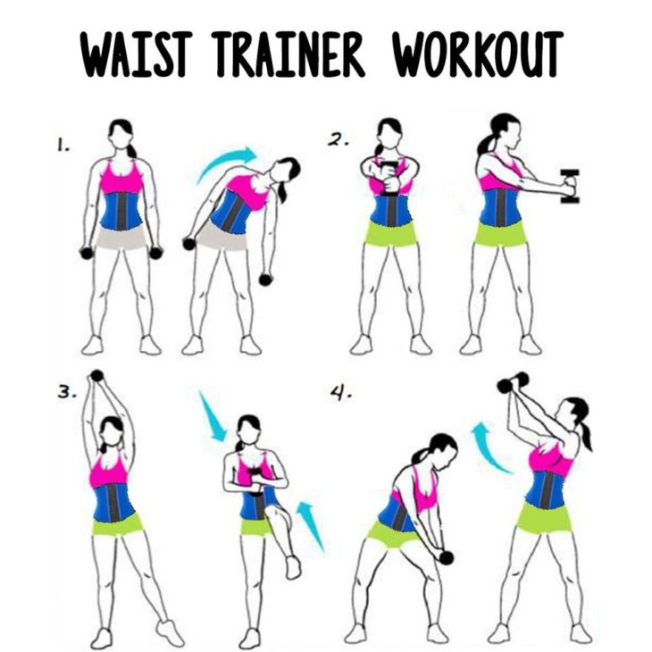 exercise for smaller waist and hips