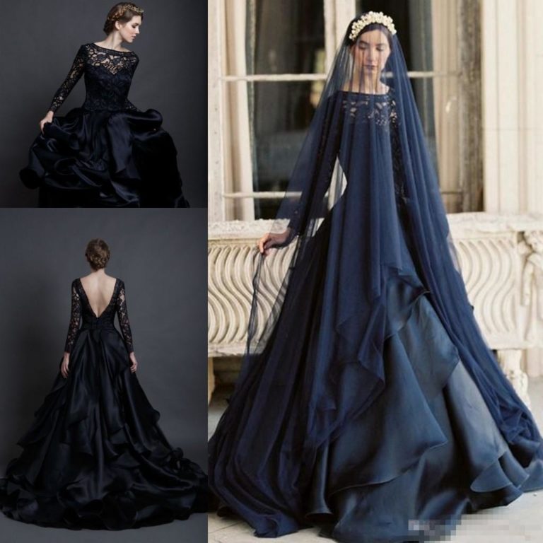 Black Wedding Dresses, Six Ways - The Frisky