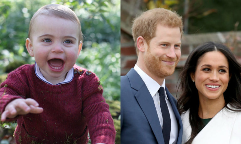 Meghan Markle and Prince Harry’s birthday message to Prince Louis - The ...