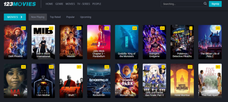 movie streaming websites like 123movies