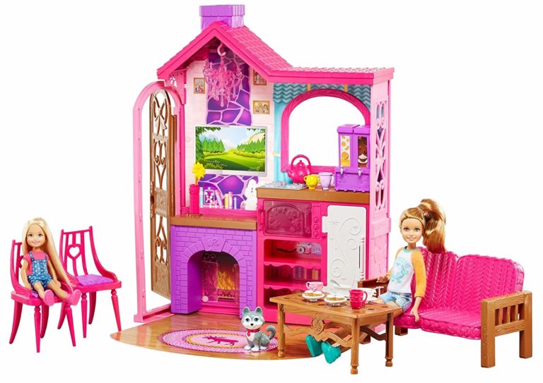 barbie log cabin