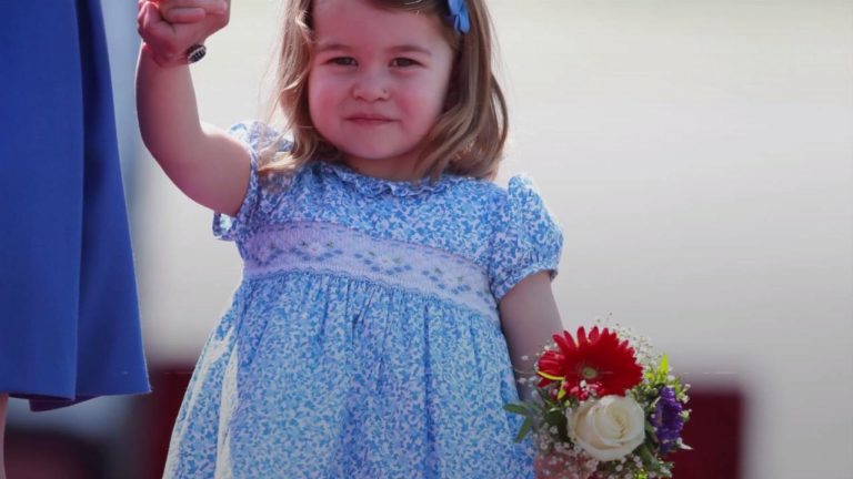 Princess Charlotte Is Always Dressed in Identical Dresses and Kate ...