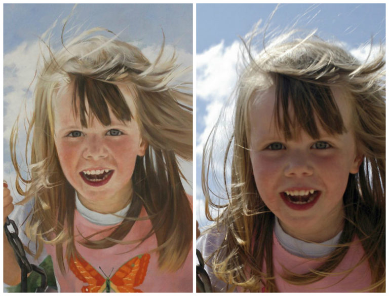 From photo to painting Art piece you need on your wall The Frisky