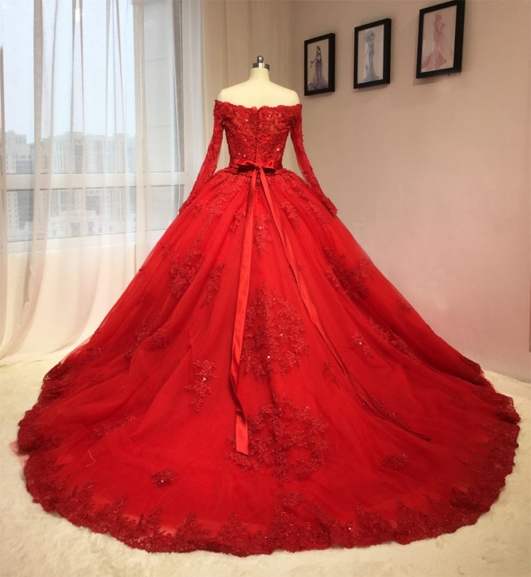 15 Best Red Wedding Dresses in 2024 - The Frisky