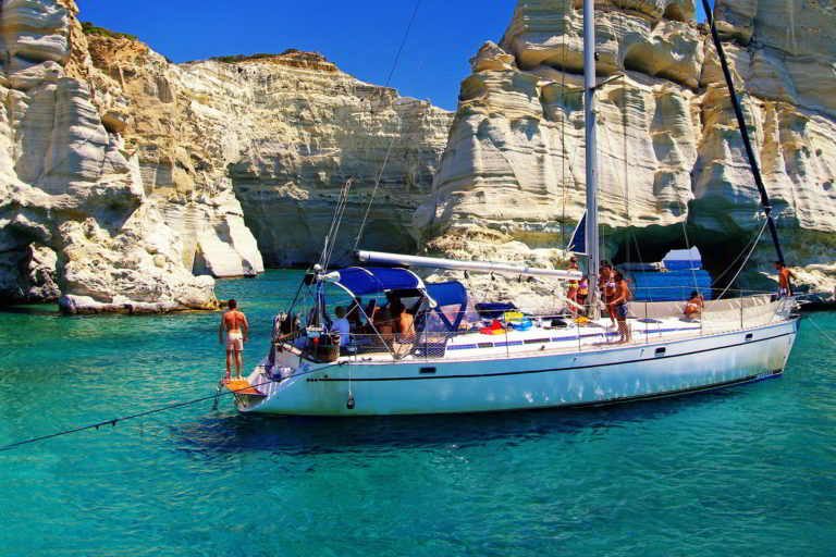 sailboat course greece