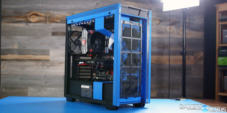 matx cases with good airflow