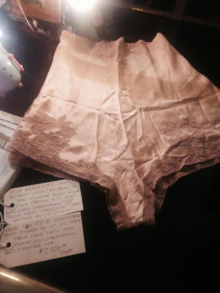 Now You Can Live Out Your Fantasy Of Sniffing The Panties Of Hitler’s GF