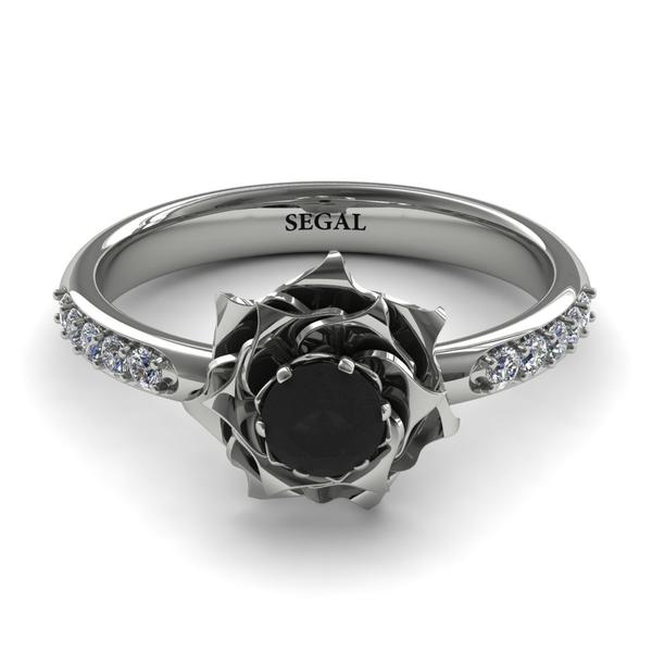 Black wedding ring- by segal
