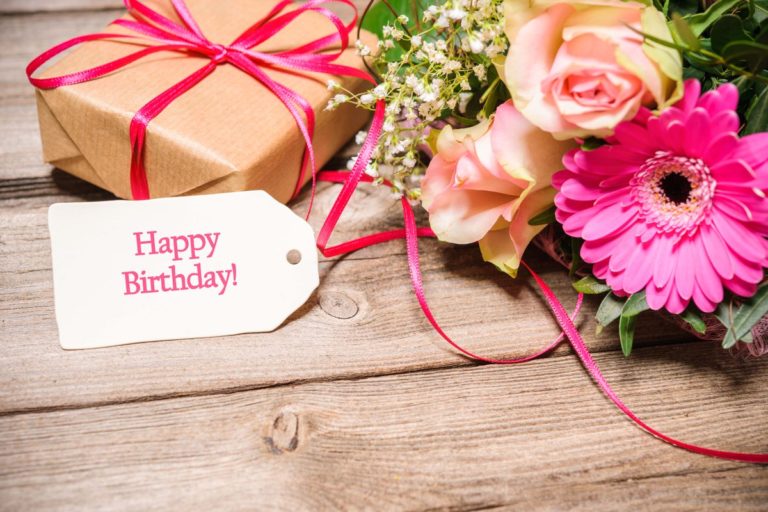 Say ‘Happy Birthday’ with flowers