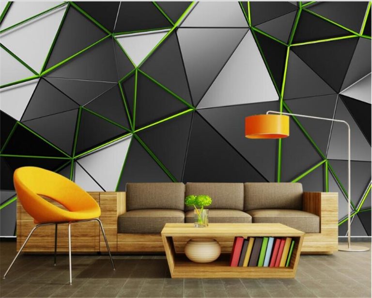 Beibehang   For Walls 3 D Originality Fashion   Diamond 3D Stereoscopic TV Sofa Background Wall Scaled 