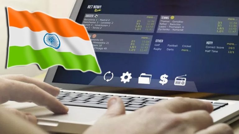Online Sports Betting Image With India Flag scaled