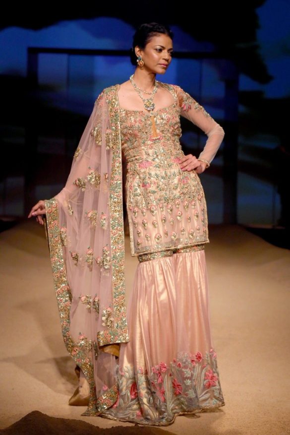 Latest Fashion Trends Of Indian Dresses 2024 The Frisky   Sharara 585x877 