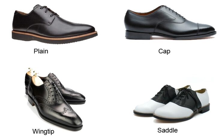 9 Types of Oxford Shoes Style for Men - The Frisky