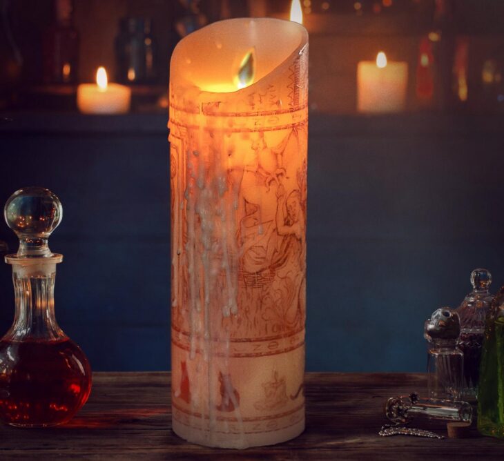 Get Your Own Black Flame Candle And Other Hocus Pocus Décor The Frisky