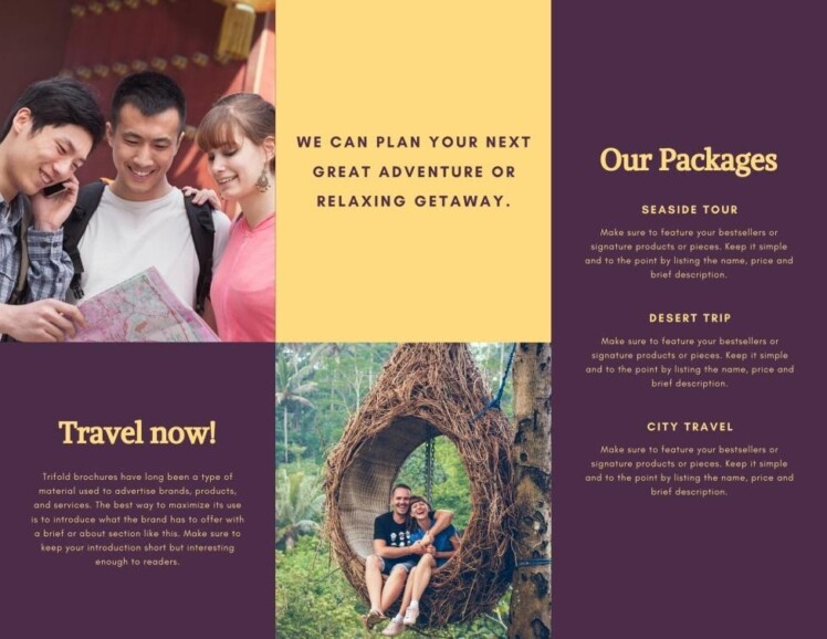 How to Make Perfect Travel Brochure in PDF? - The Frisky