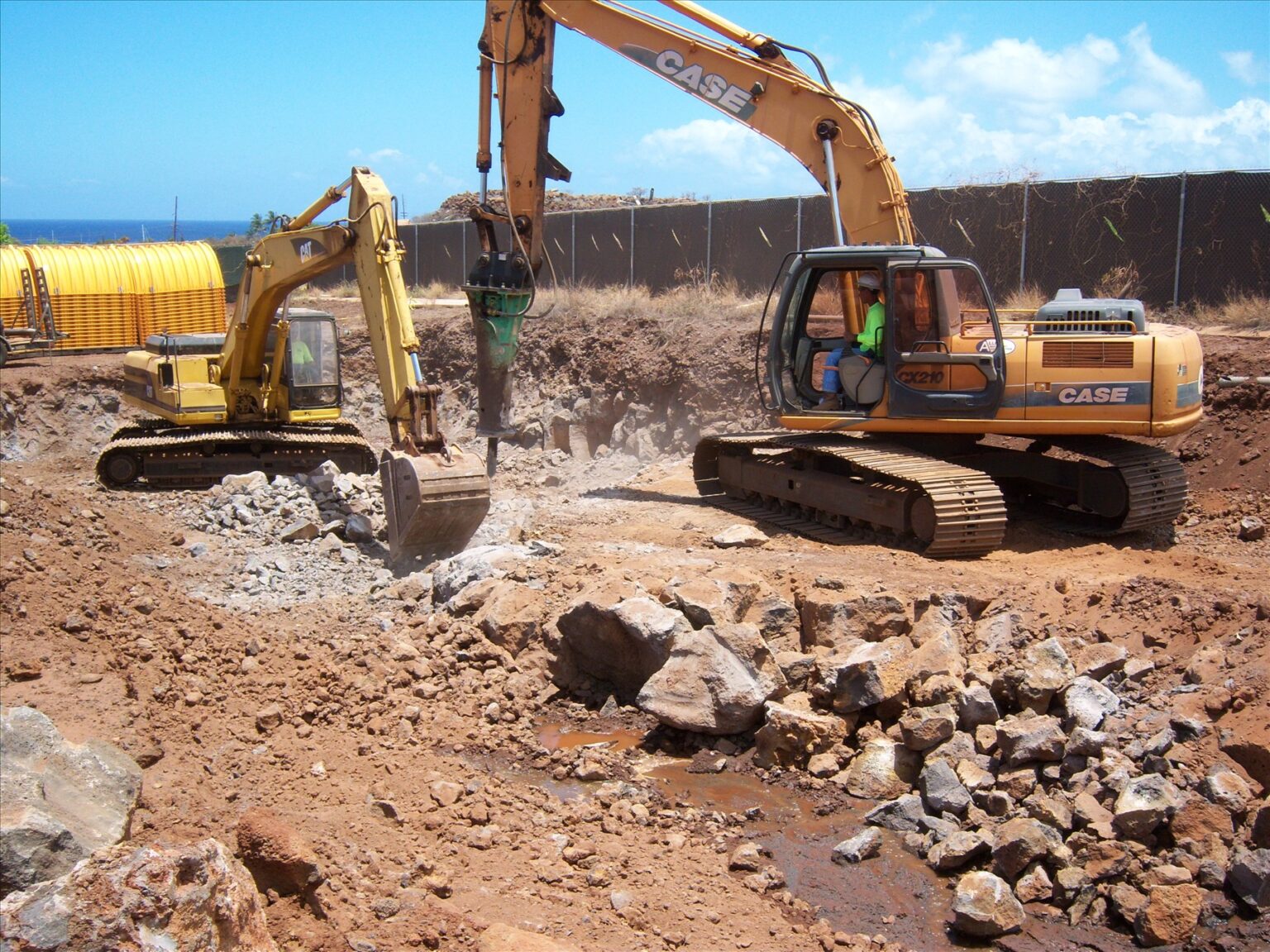 Excavation. Excavation Sight. Excavation Construction Sight. Excavation services. Excavation work.