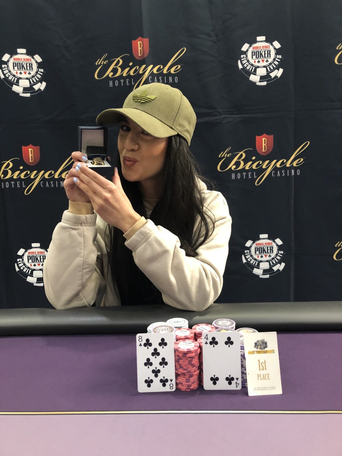 Christina Gollins Fight For Her First Gold Ring The Frisky