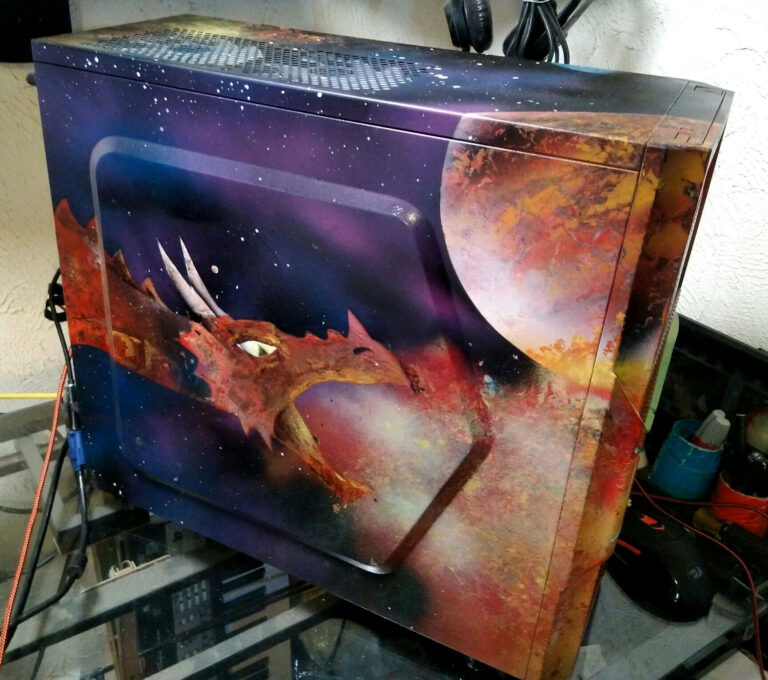 How to Paint a PC Case The Frisky