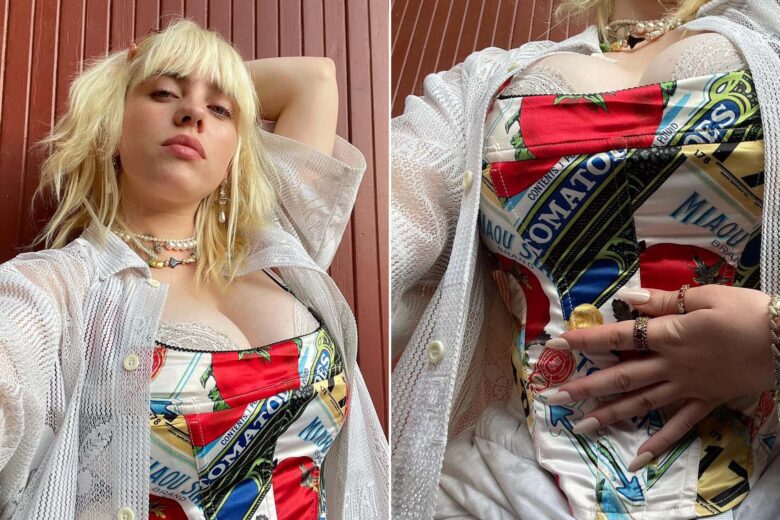 billie elish e cup boobs