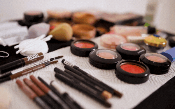 Makeup table