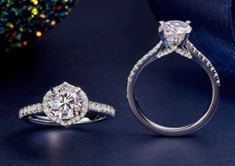 Pavé Diamond Rings – With Clarity