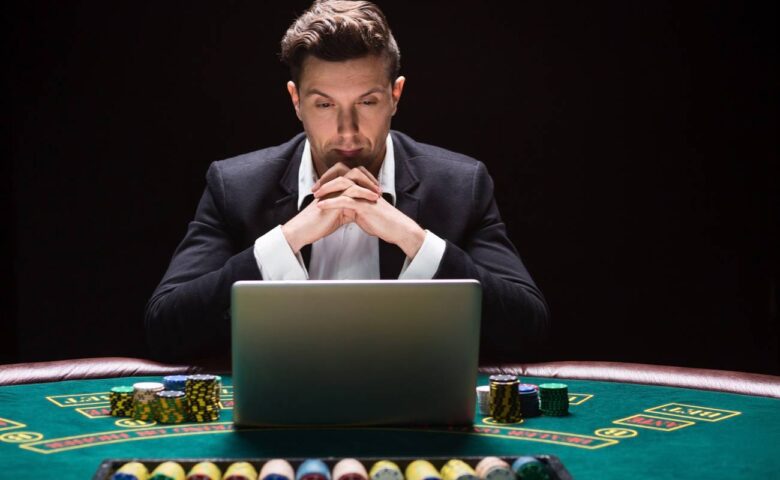 Playing at an online casino