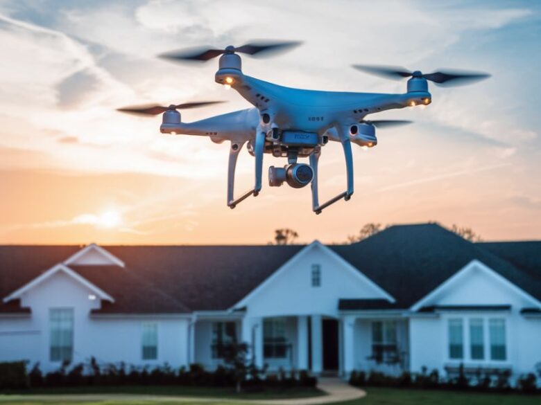 use a drone for real estate