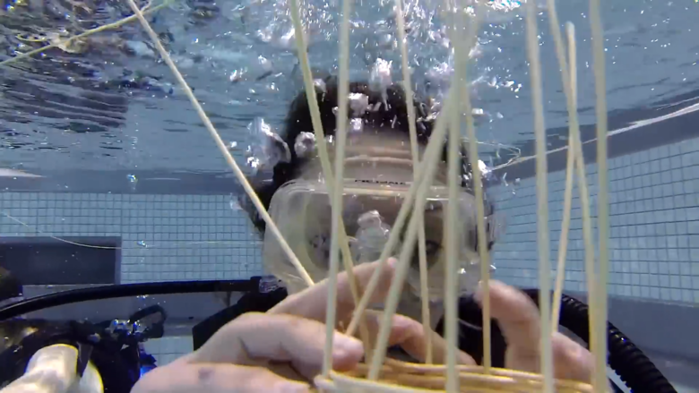 basket underwater