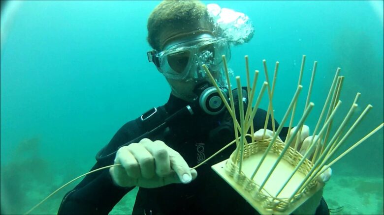 underwater basketing