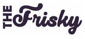 the frisky purple logo
